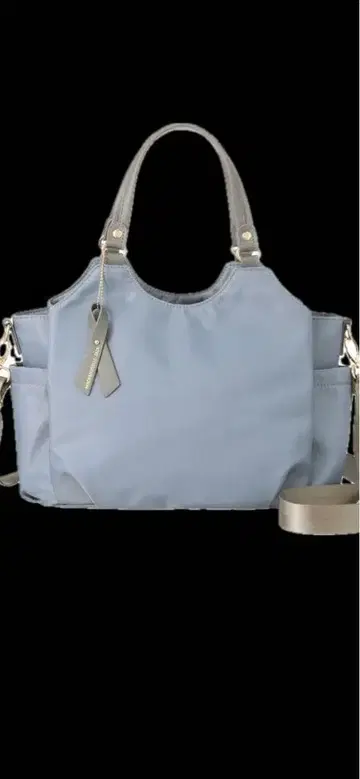 마드모아젤 자자 나일론 핸드백 숄더 2way