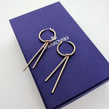 [ 새상품급 ] 스와로브스키 라이프 롱 귀걸이 스윙 박스 있음 반짝반짝