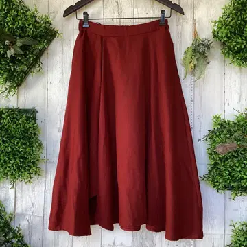 평평하게 놓았을 때 허리 33 밴딩 있음