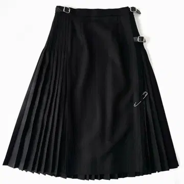 오닐 오브 더블린 울 퀼트 스커트 블랙 GB8