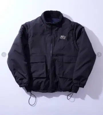 [ 4WAY ] COOPER FACT 리버서블 보아 블루종