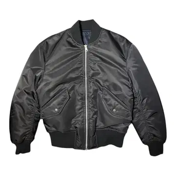 MA-1 자켓 블랙 네이비 리버서블