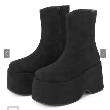 미사용 새상품 GRL 스웨이드 통굽 부츠 [zr1140] 22.5cm