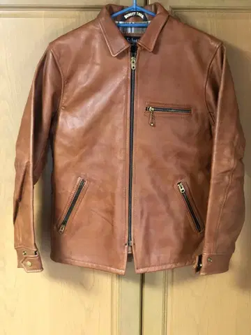 [ 선착순 ] Schott 샷 트래커 자켓 소가죽 레더 브라운