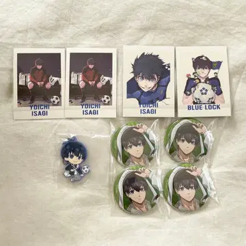 블루 록 이사기 요이치 캔뱃지 파샤코레 굿즈 세트