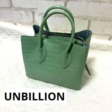 UNBILLION 2way 미니 토트백 스트랩 없음