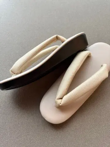 조리 베이지 우레탄 미사용