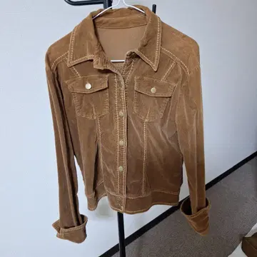 브라운 코듀로이 자켓
