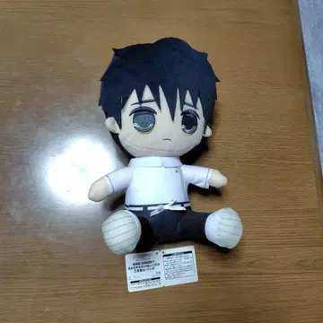 애니메이션 스타일 블랙 헤어 봉제 인형