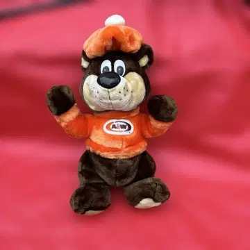 A&W 그레이트 루트 비어 베어 봉제 인형 빈티지