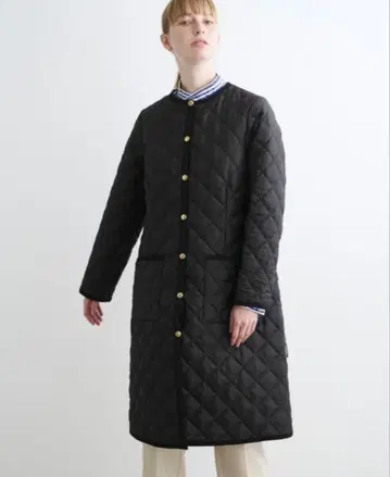 트래디셔널 웨더웨어 ARKLEY LONG 퀼팅 코트