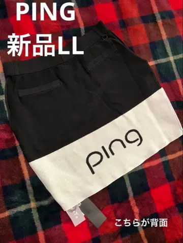 핑 새상품 L L 스커트 BIG 로고