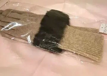 미사용품 바니스뉴욕 울 퍼 장갑