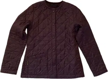 영국제 라벤햄 퀼팅 자켓 노카라 보라색 여성용 38