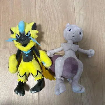 포켓몬스터 제라오라 뮤츠 봉제 인형