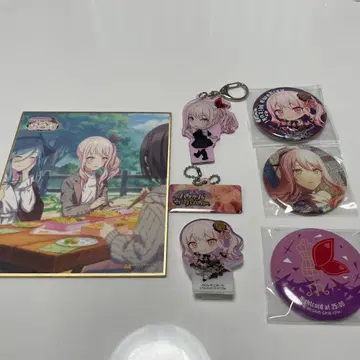 프로세카 아키야마 미즈키 미니 색지, 캔뱃지, 키링 세트