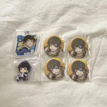 블루 록 바치라 메구루 캔뱃지 데포라바! 굿즈 세트