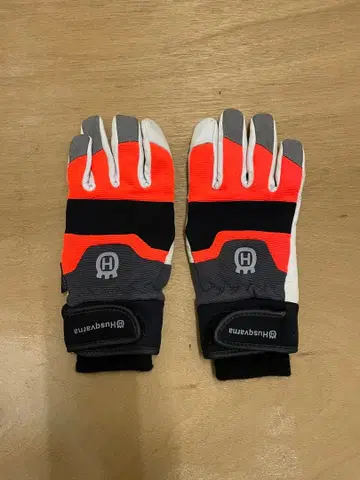 Husqvarna 작업용 장갑 오렌지 그레이