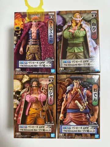 원피스 DXF 피규어 세트 4체