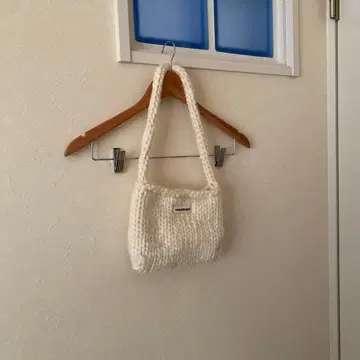 ungrid 로우게이지 니트 핸드백