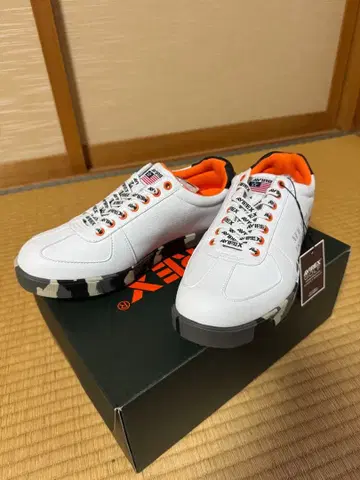 [ 미사용 새상품 ] AVIREX 골프화 카모플라쥬