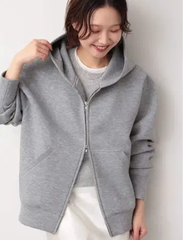 슬로브 이에나 볼륨 집업 후디