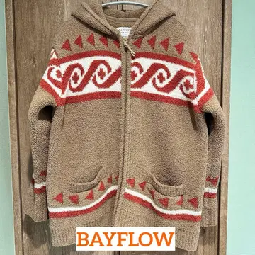 BAYFLOW 베이플로우 샤기 ZIP 후드티 보아 자켓