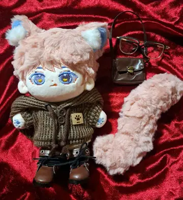 20cm/무속성/뼈 있음/의류 포함/여우 남아