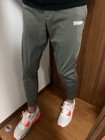 tfw49 하이브리드 팬츠 M 카키 junhashimoto 골프