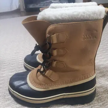 SOREL 방수 하이컷 부츠 브라운/블랙