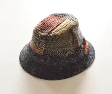 아일랜드 제조 Hanna Hats (한나햇츠) 트위드 패치워크