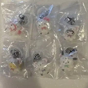 산리오 후와후와 스노우 전 6종 컴플리트