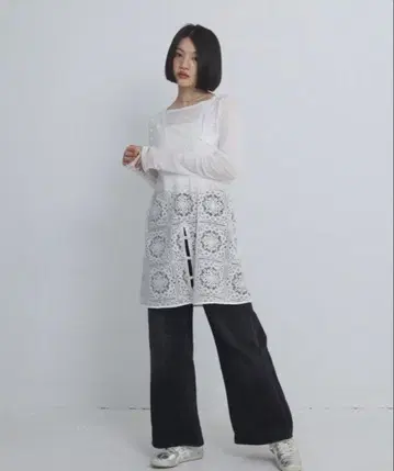 philme lace midi one-piece