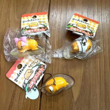 구데타마 입체 마스코트 3개