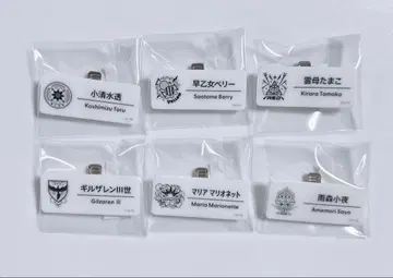 니지산지 네임 배지 사오토메 베리 키라 타마코 코시미즈 토오루