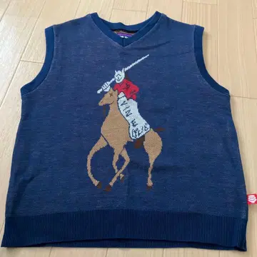 PUNKDS 반야 사무라이 니트 베스트