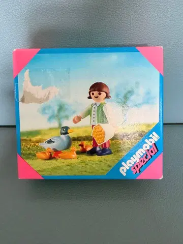 [미사용 새상품] playmobil 플레이모빌 여아와 오리 가족 4549