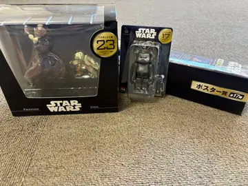 Happy 복권 STARWARS 포스터 피규어 베어브릭 3종 세트