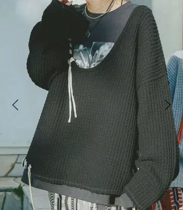 [ niko and - ] 니트 와플 풀오버