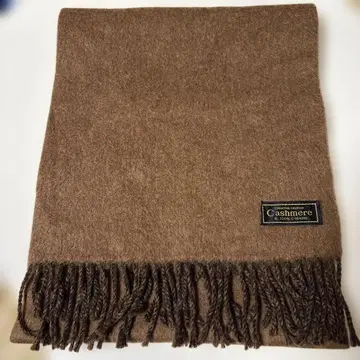 Creative Fashion 캐시미어 100% 머플러 브라운