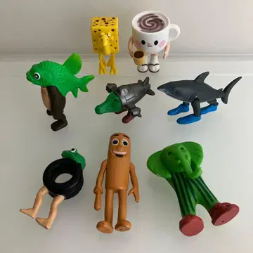 브레인 로트 캐릭터 피규어 8체 세트