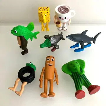 Ai 몬스터 마스코트 피규어 묶음 판매 이탈리안 레인 로트