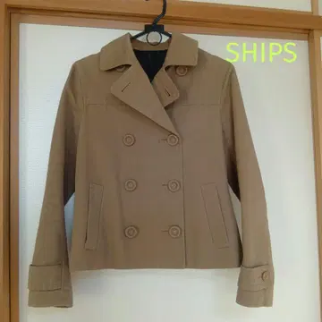 SHIPS 베이지 피코트 M 사이즈 자켓