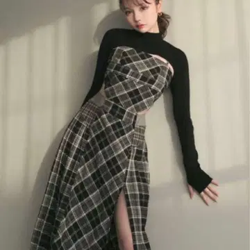 andmary belle checked dress