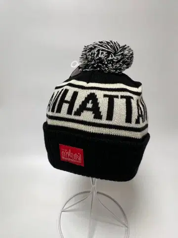 택 포함 새상품! 맨해튼 포티지 폼폼 니트 캡