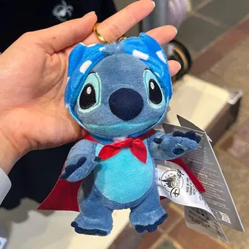 홍콩 디즈니 스티치 마스코트 히어로 스타일 키링
