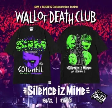 새상품!! SiM T셔츠 XL 사이즈 RUDIE'S WALL