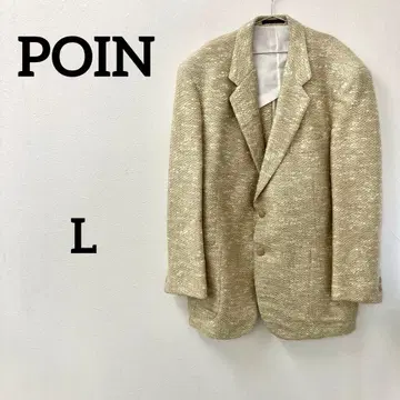 POIN 트위드 테일러드 자켓