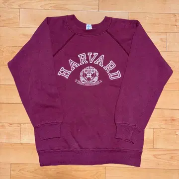 Champion 80s 맨투맨 트리코 태그 Harvard 빈티지