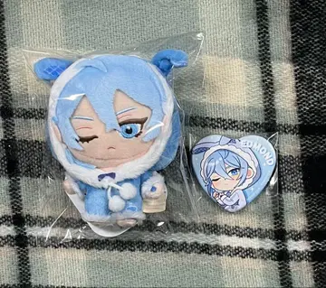 NU 카니발 카니 GIGO 봉제 인형 후쿠야 혜택 캔뱃지